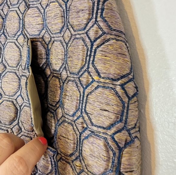 NWT Balenciaga Paris 2010 Fall Runway Show Mini Silk Blend Cushioned Ski… - Picture 3 of 10